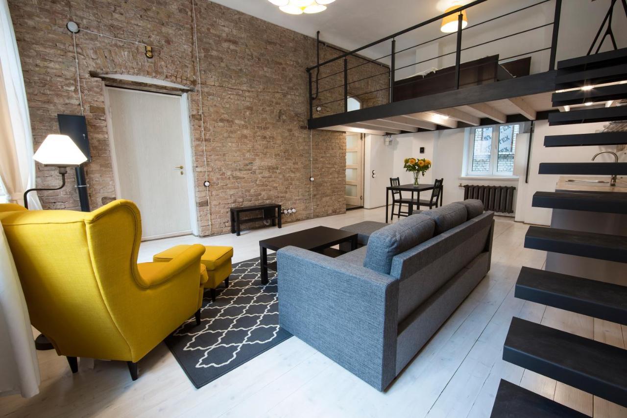 Stylish Studio Apartment In The Heart Of รีกา ภายนอก รูปภาพ