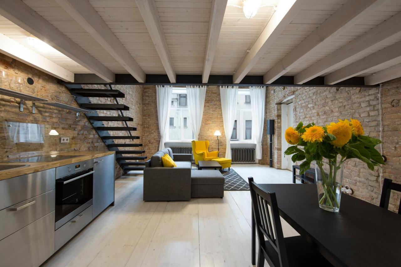 Stylish Studio Apartment In The Heart Of รีกา ภายนอก รูปภาพ